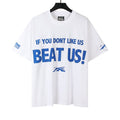 Hellstar White Blue Graphic Short-Sleeve T-Shirt — hero