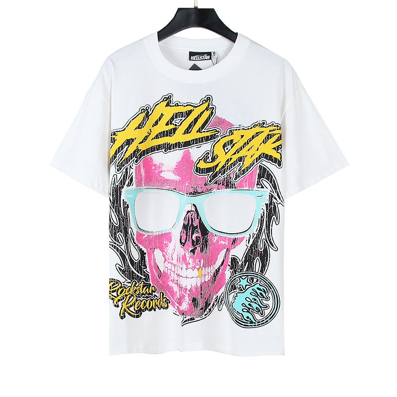 Hellstar Skull Graphic Short-Sleeve T-Shirt — front