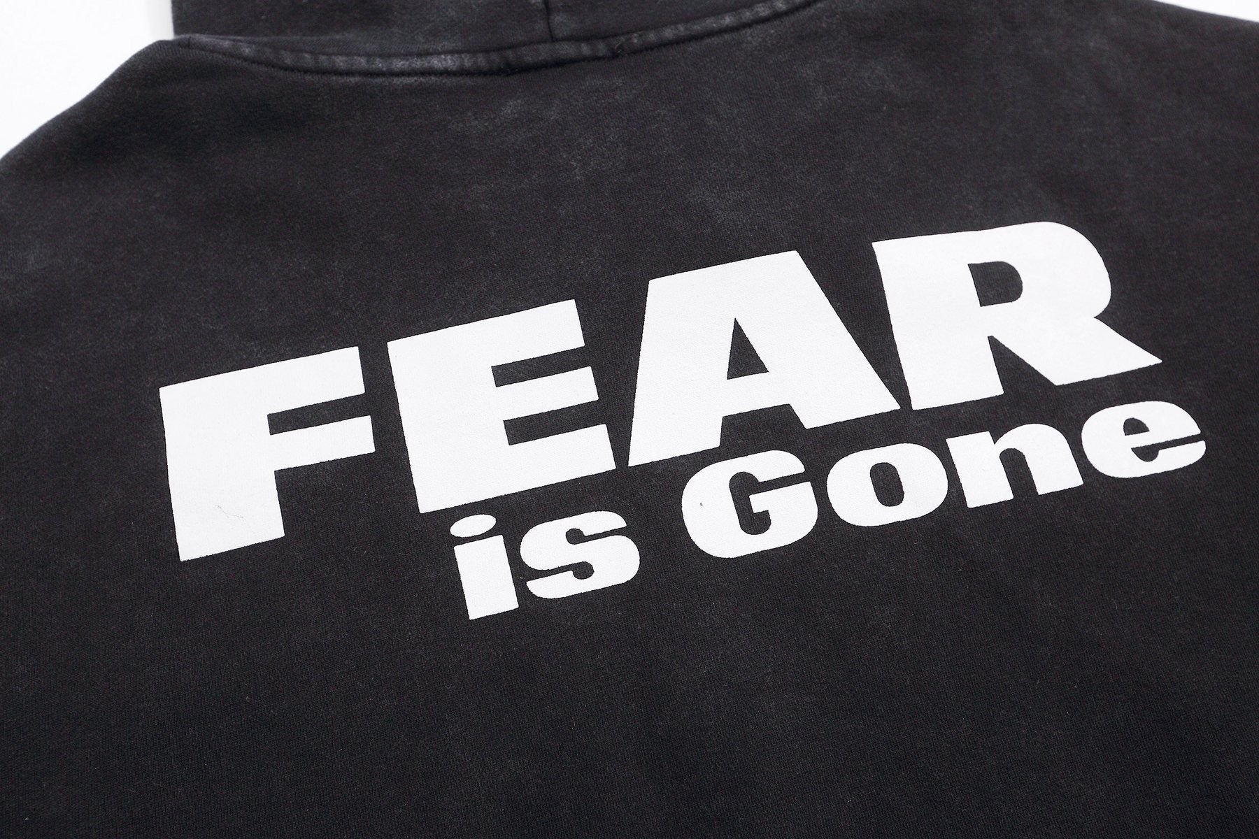 Fear of God Washed Graphic Pullover Hoodie — detail