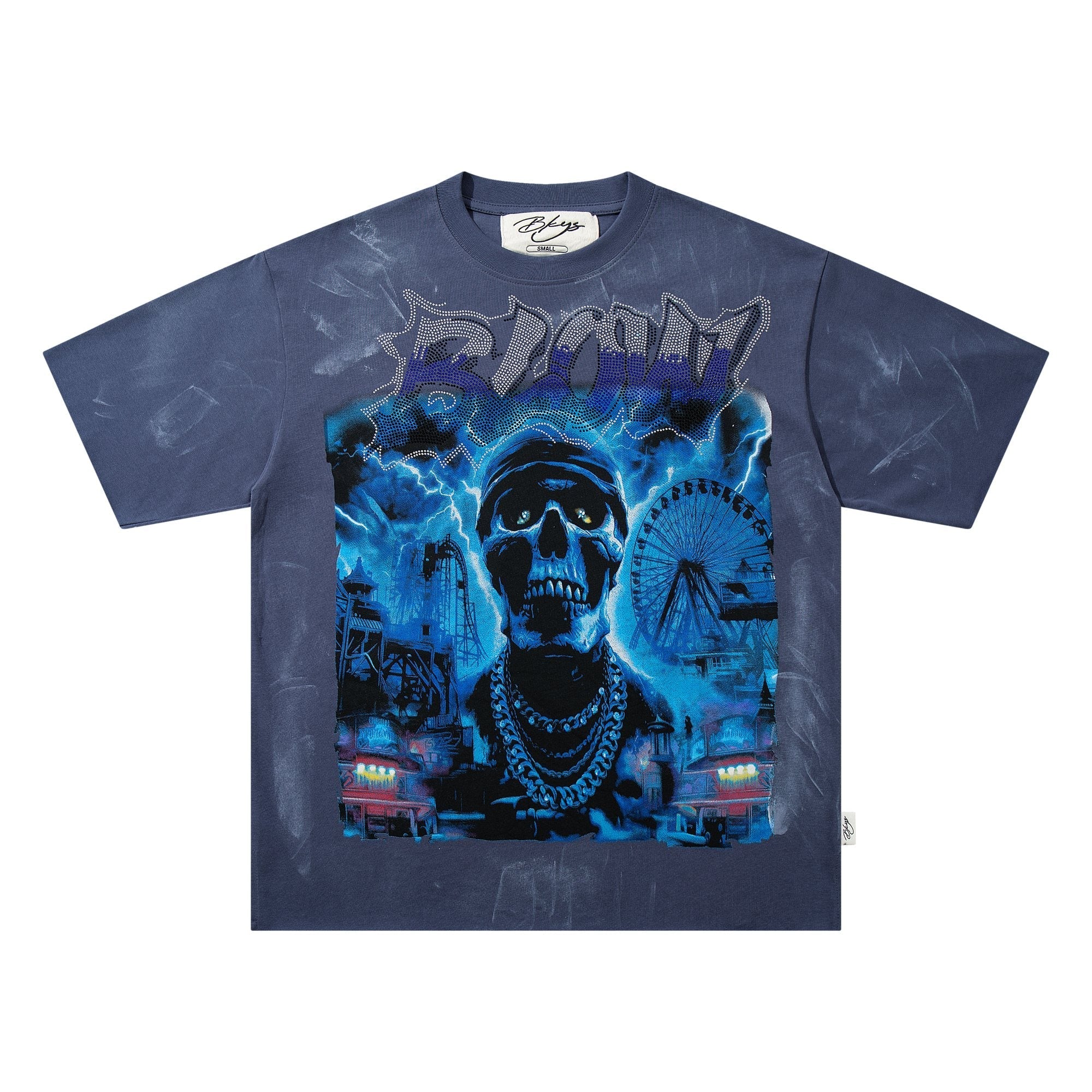 BKYS Revival Sins Away Skull Graphic T-Shirt — hero